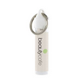 Economy Lip Balm in White Tube w/ Split Ring